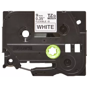 Laminuota juosta Brother TZe TZEFX221 juoda ant baltos 9mm