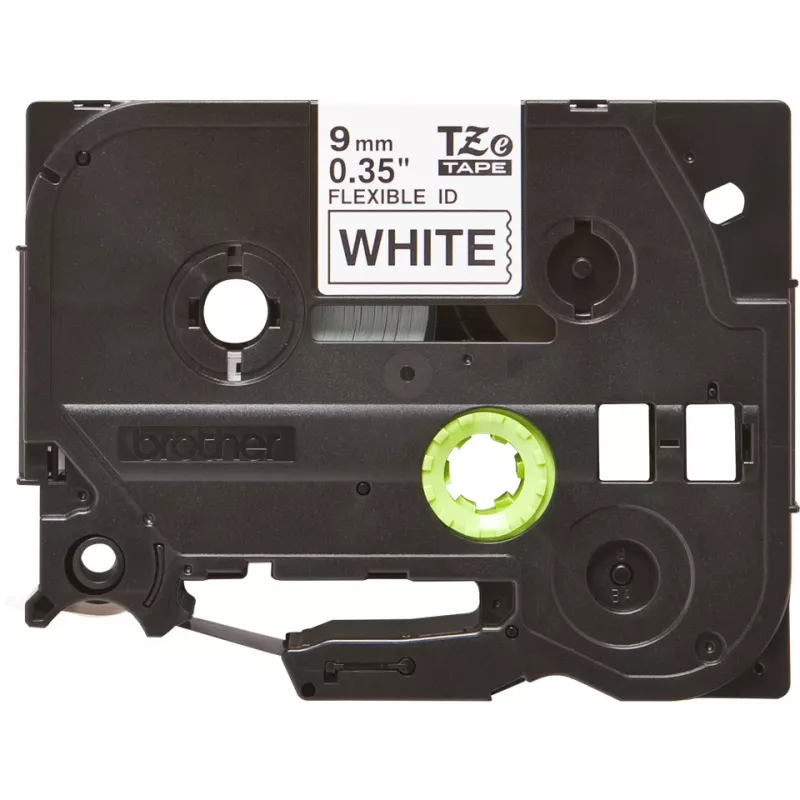 Laminuota juosta Brother TZe TZEFX221 juoda ant baltos 9mm