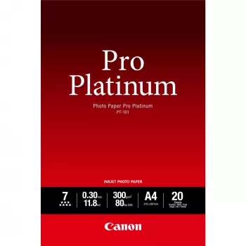 Canon PT-101 Pro Platinum foto popierius A4 – 20 lapų
