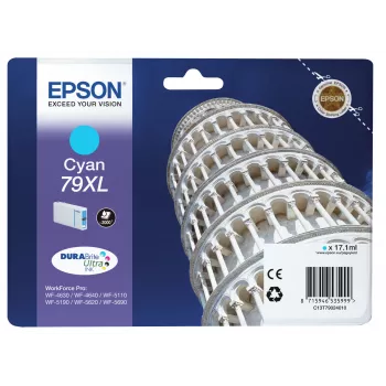 Kasetė rašalinė Epson 79XL C13T79024010 Cyan