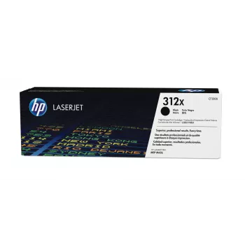 Kasetė HP 312X High Yield CF380X juoda 10000 puslapių
