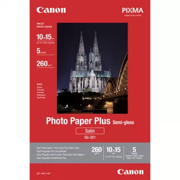 Canon SG-201 pusiau blizgus foto popierius 10x15 cm – 5 lapai