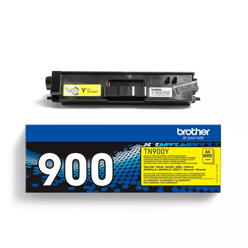 Kasetė Brother TN-900Y geltona originali
