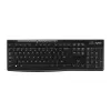 Belaidė klaviatūra LOGITECH Wireless Keyboard K270 - Qwerty US/Int'l