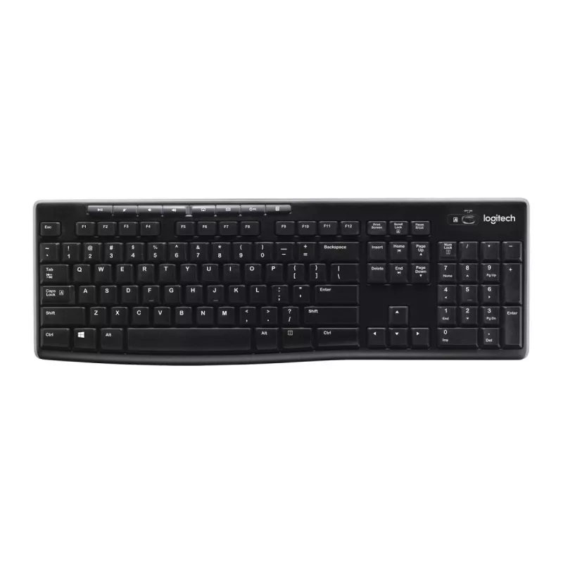 Belaidė klaviatūra LOGITECH Wireless Keyboard K270 - Qwerty US/Int'l
