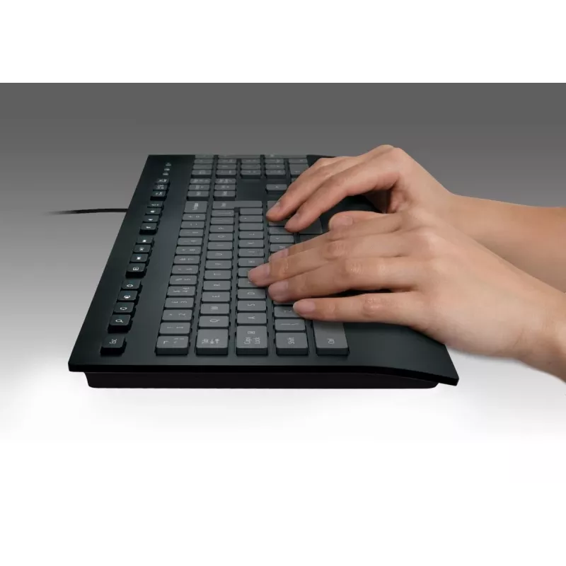 LOGITECH K280e – Belaidė klaviatūra su QWERTY US Int'l išdėstymu