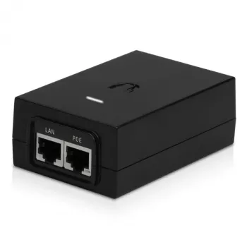 PoE adapteris UBIQUITI POE-48-24W, 48 V PoE, 2x RJ-45 Fast Ethernet prievadai, 100–240 V įėjimas
