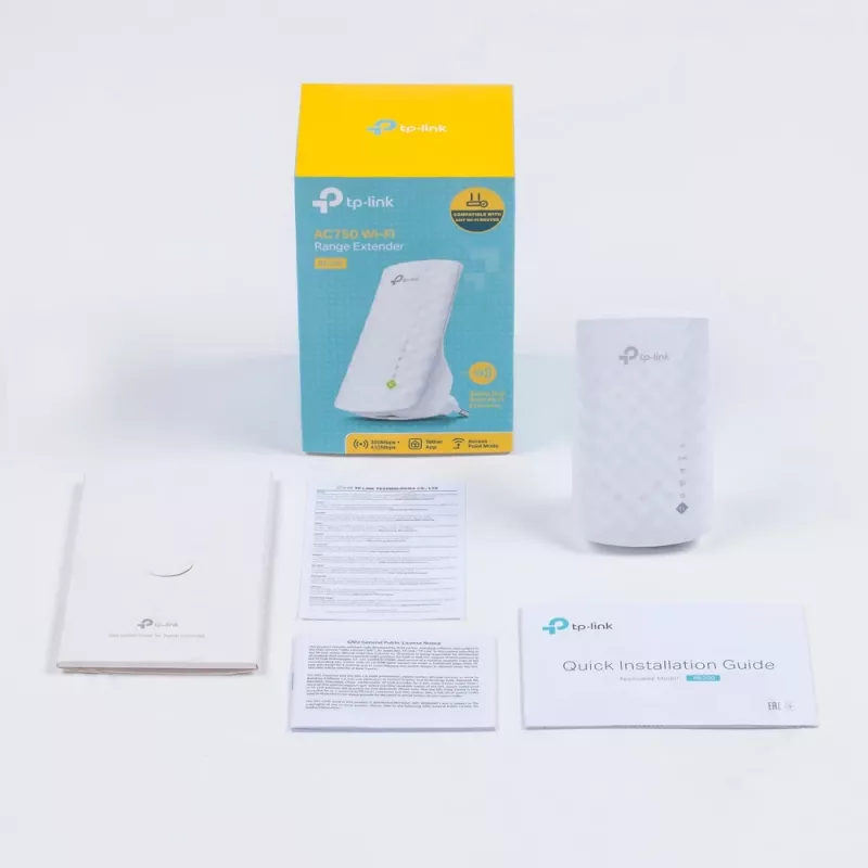 TP-Link RE200 belaidžio tinklo stiprintuvas, baltas, 10/100 Mbit/s