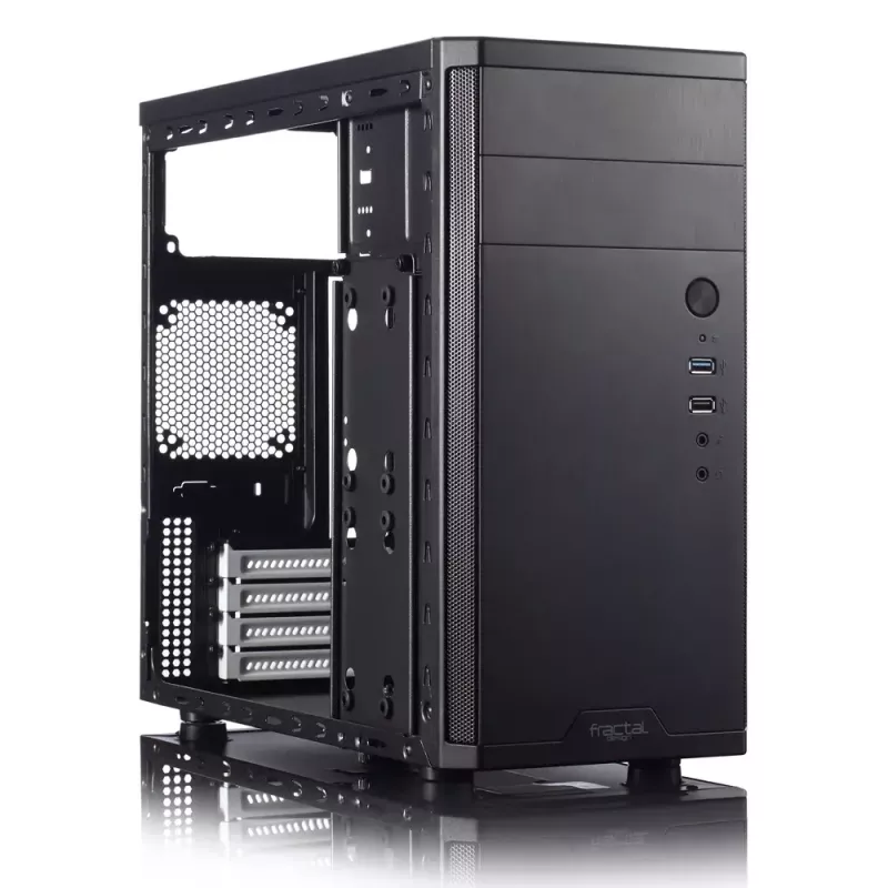 PC korpusas Fractal Design Core 1100 Mini Tower juodas