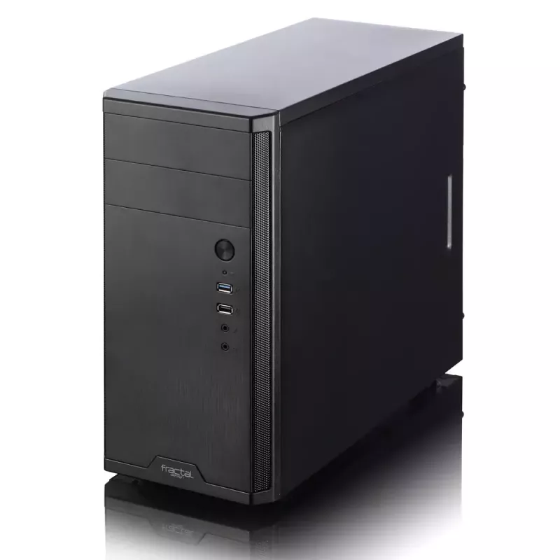 PC korpusas Fractal Design Core 1100 Mini Tower juodas