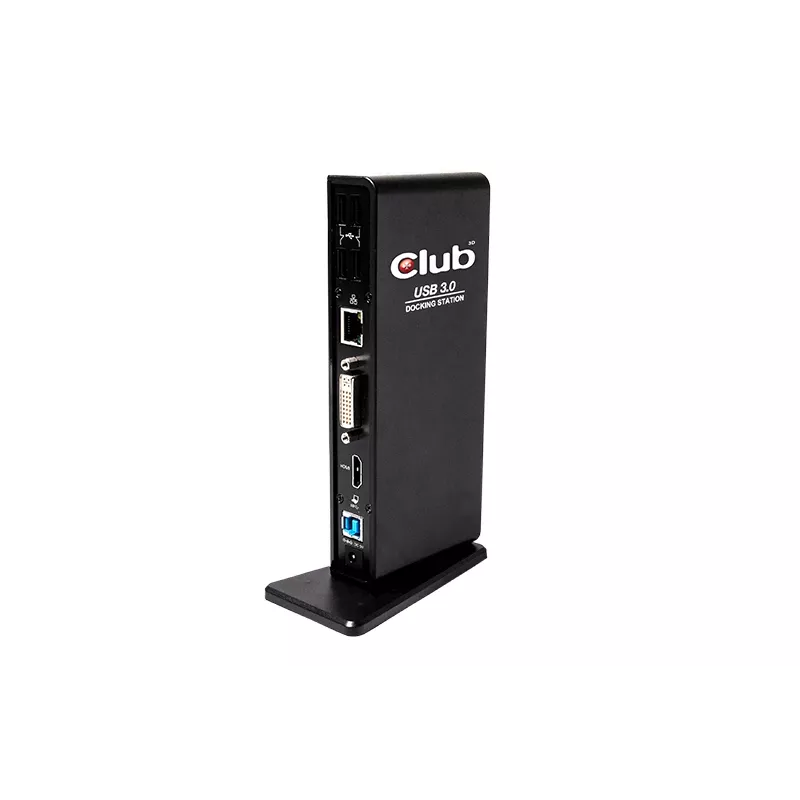 CLUB3D USB Gen1 Type A Dual Display (HDMI ir DVI) DisplayLink™ Dockinė stotelė