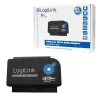 Kabelio lyties keitiklis LogiLink AU0028A USB 3.0 IDE SATA juodas