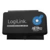 Kabelio lyties keitiklis LogiLink AU0028A USB 3.0 IDE SATA juodas
