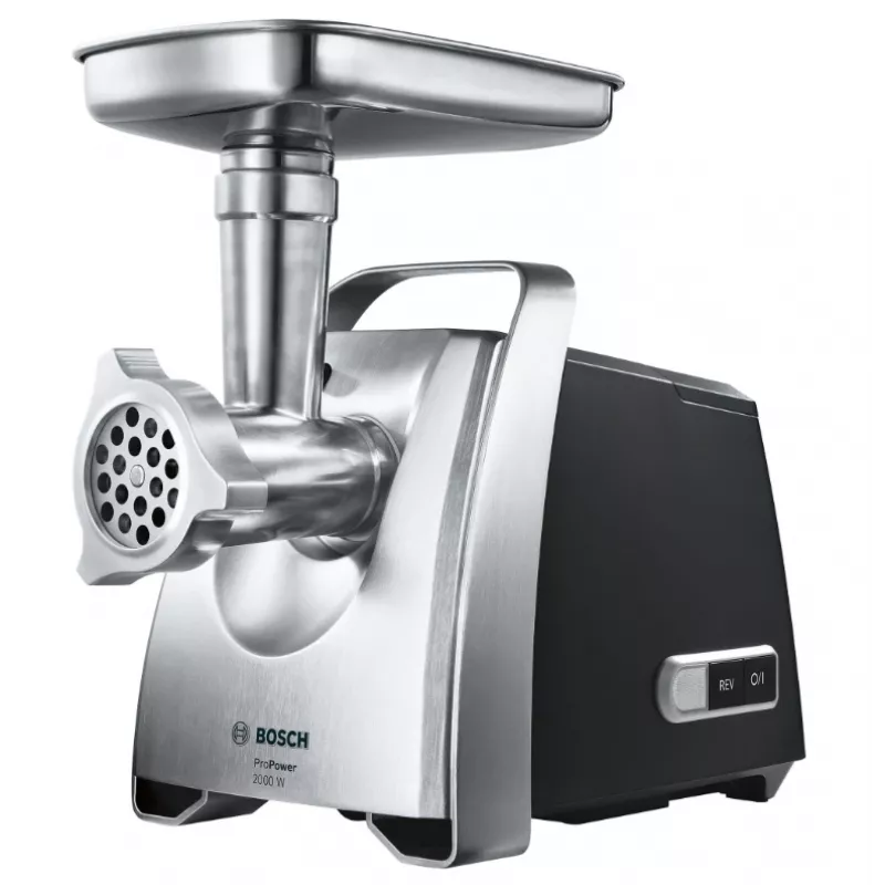 Mėsmalė Bosch MFW68660 800 W juoda, chromuota