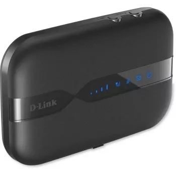 D-Link DWR-932 4G LTE mobilusis Wi-Fi viešosios interneto prieigos taškas 150 Mbps, juodas