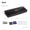 CLUB3D CSV-3103D Universal USB 3.1 Gen 1 UHD 4K Dockinė stotelė su DisplayLink™
