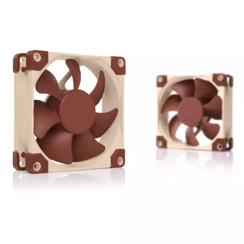 Kompiuterio ventiliatorius Noctua NF-A8 PWM — 80 mm, 12 V, 450–2200 RPM, 55,5 m³/h, 17,7 dB, MTBF 150000 h