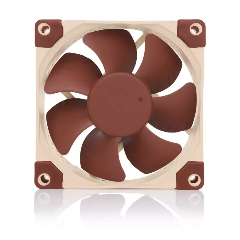 Kompiuterio ventiliatorius Noctua NF-A8 PWM — 80 mm, 12 V, 450–2200 RPM, 55,5 m³/h, 17,7 dB, MTBF 150000 h