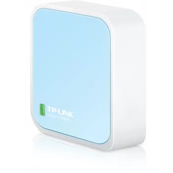 TP-Link TL-WR802N belaidis maršrutizatorius Fast Ethernet vienos juostos (2,4 GHz) mėlyna, balta