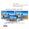 CLUB3D USB 3.2 Gen 1 Mini dokavimo stotelė, 4K UHD 30Hz, itin plonas dizainas