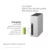 CLUB3D USB 3.2 Gen 1 Mini dokavimo stotelė, 4K UHD 30Hz, itin plonas dizainas