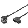 Maitinimo laidas Goobay NK 102 S-200 Juodas 2 m