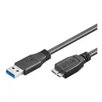 USB laidas Goobay 1 m USB 3.0 A / Micro-B juodas