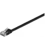 Microconnect V-UTP6005S-FLAT plokščias tinklo kabelis Juodas 0,5 m Cat6 U/UTP (UTP)