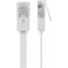 Tinklo kabelis Goobay 93357 RJ-45 Cat5e 0,5 m Baltas