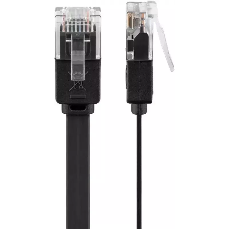 Tinklo kabelis Goobay 95387 Cat6 5 m Juodas