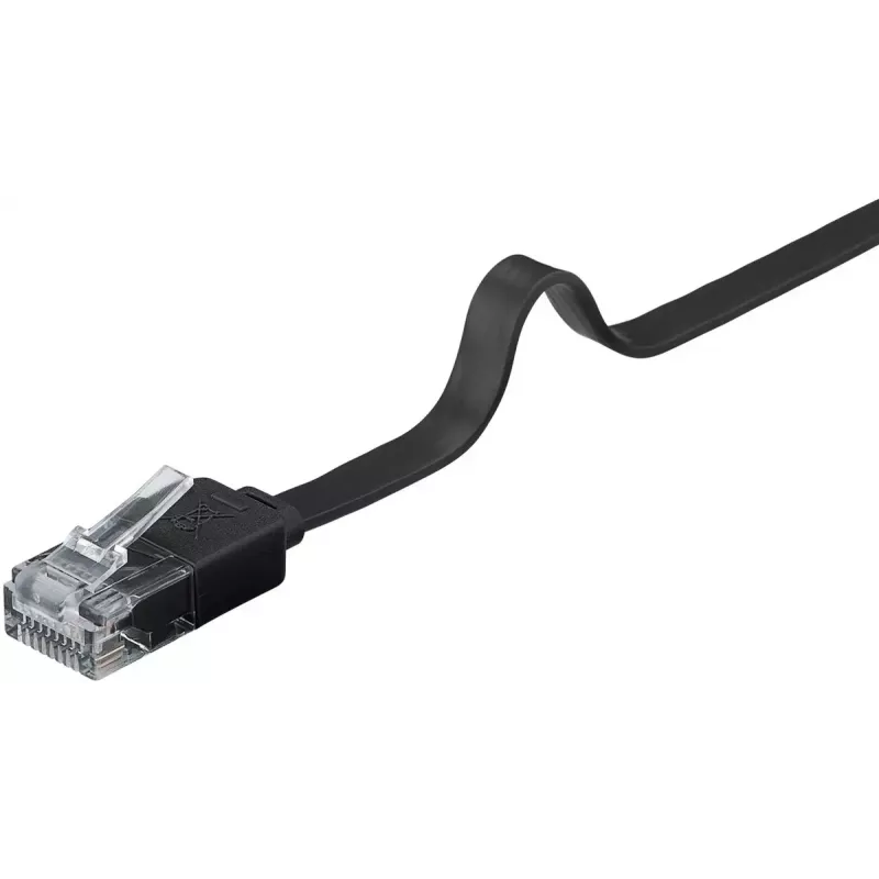 Tinklo kabelis Goobay 95387 Cat6 5 m Juodas