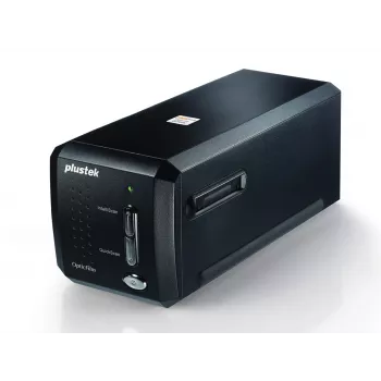 Plustek OpticFilm 8200i SE juostelių ir skaidrių skaitytuvas, 7200 x 7200 DPI, juodas