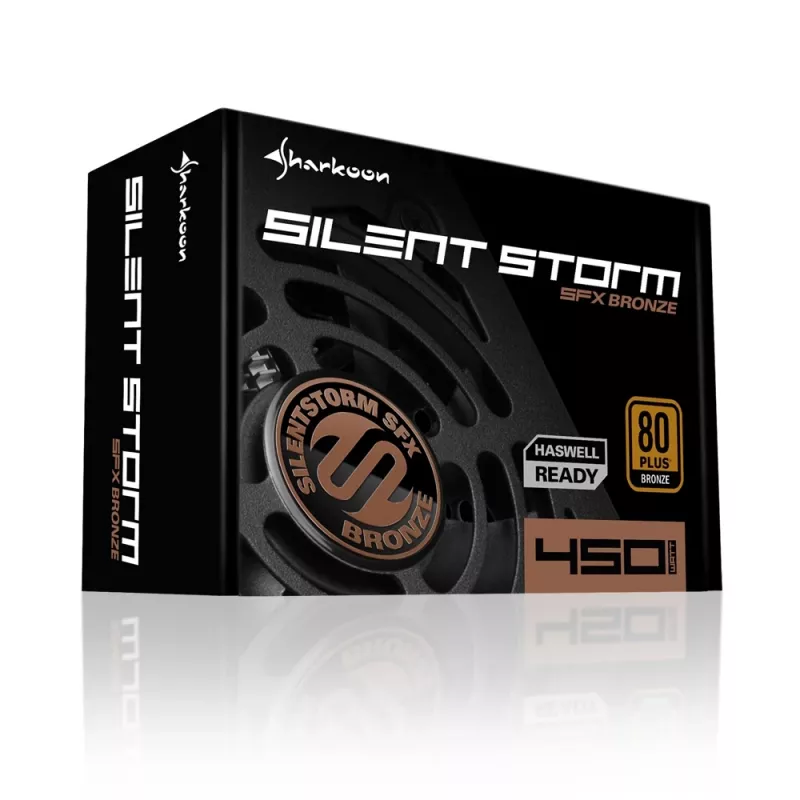 Maitinimo blokas Sharkoon SilentStorm SFX Bronze 450 W