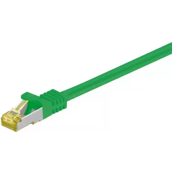 Tinklo laidas Goobay RJ45 Patch Cord CAT 6A S/FTP 3 m žalias