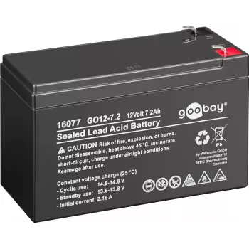 Baterija švino rūgšties sandari Goobay GO12-7.2 7200 mAh 12 V