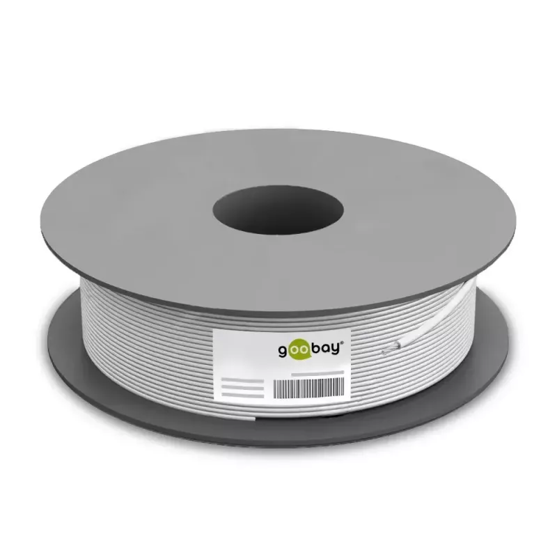 Tinklo kabelis Goobay 96094 Pilka 100 m Cat6a S/FTP