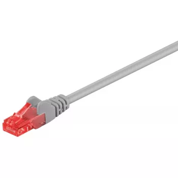 Tinklo laidas Goobay CAT 6 Patch Cable RJ-45 Cat6 0,5 m pilkas