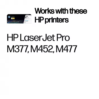 HP 410X didelės išeigos juodas originalus lazerinis kasetė LaserJet