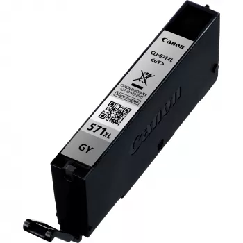 Canon CLI-571XL didelės išeigos pilka rašalo kasetė