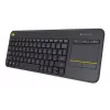 Belaidis klaviatūros su jutikliniu kilimėliu rinkinys Logitech K400 Plus