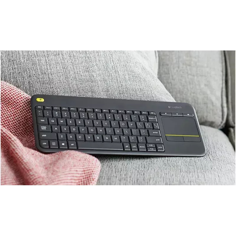 Belaidis klaviatūros su jutikliniu kilimėliu rinkinys Logitech K400 Plus