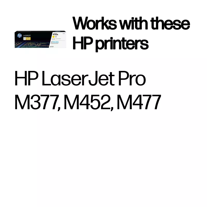 Kasetė HP CF412A M452DN 2300 puslapių Geltona