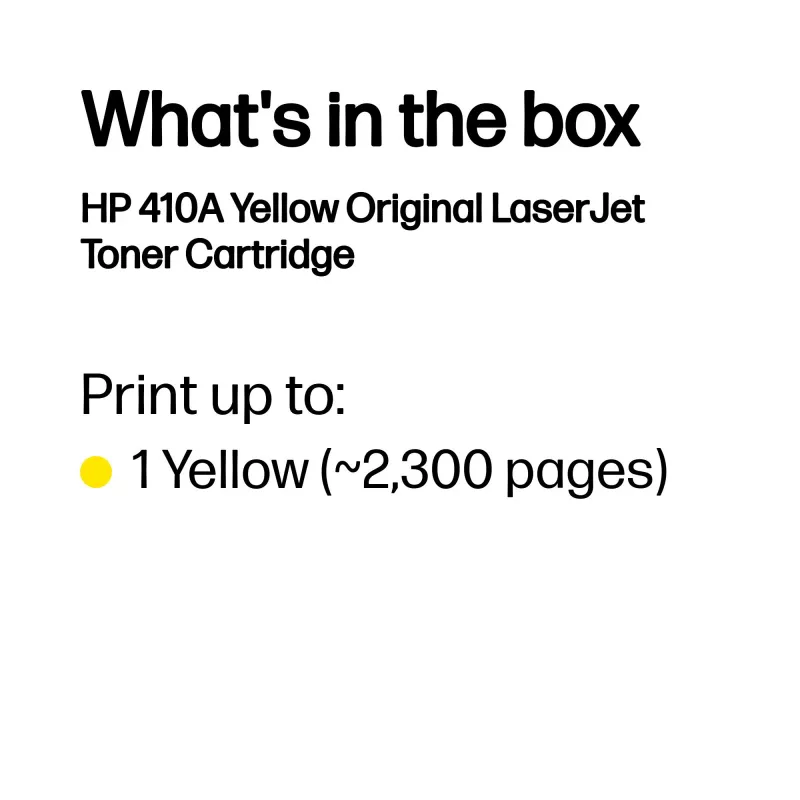 Kasetė HP CF412A M452DN 2300 puslapių Geltona