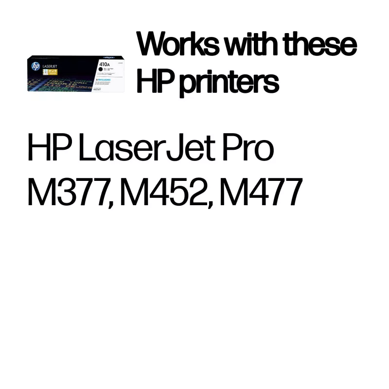 HP 410A juodas originalus LaserJet kasečių rinkinys, 2300 puslapių, 1 vnt.