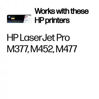 Kasetė HP Magenta 410A CF413A 2300 puslapių