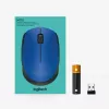 Logitech M171 belaidė optinė pelė, RF, 1000 DPI, mėlyna