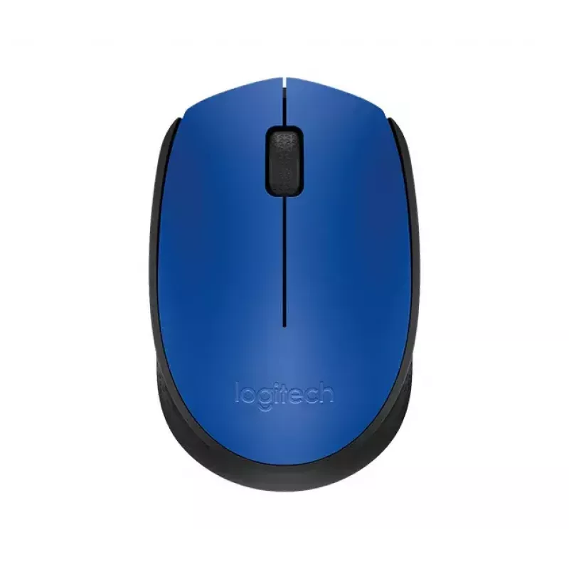 Logitech M171 belaidė optinė pelė, RF, 1000 DPI, mėlyna