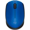 Logitech M171 belaidė optinė pelė, RF, 1000 DPI, mėlyna
