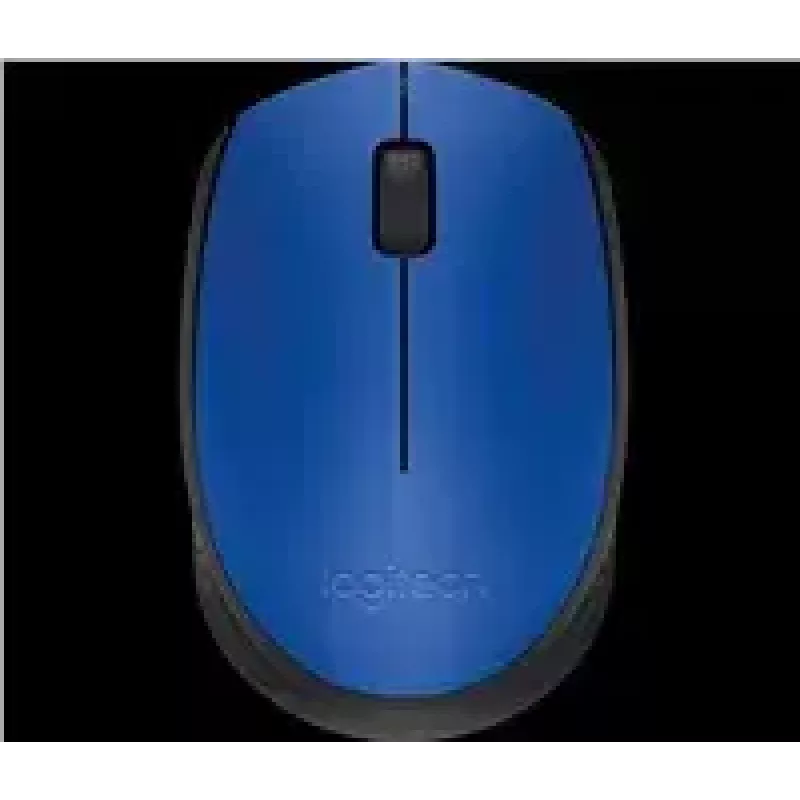 Logitech M171 belaidė optinė pelė, RF, 1000 DPI, mėlyna