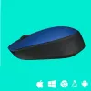 Logitech M171 belaidė optinė pelė, RF, 1000 DPI, mėlyna